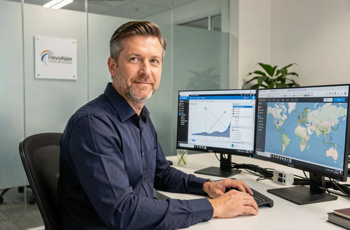 Consultant en infogérance B2B régionale de Provectio Centre-Val de Loire à son bureau